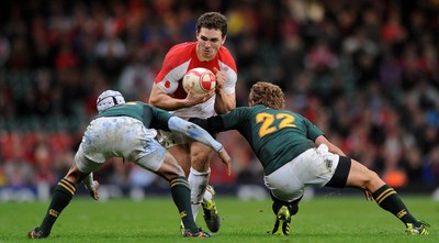 13.11.10 - Wales v South Africa - Invesco Perpetual Series 2010 - George North of Wales. 