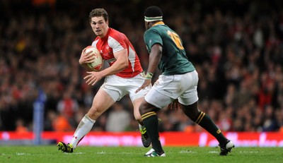 13.11.10 - Wales v South Africa - Invesco Perpetual Series 2010 - George North of Wales. 