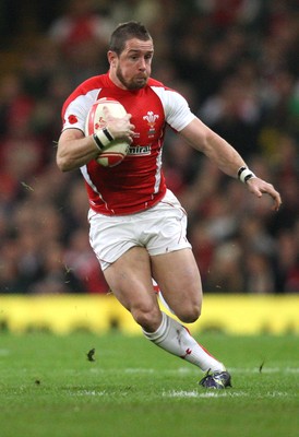 13.11.10 .. Wales v South Africa. -  Wales' Shane Williams   