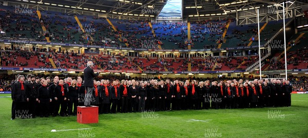 13.11.10 - Wales v South Africa - Invesco Perpetual Series 2010 - Aberystwyth Madrigal Choir, Car Caerdydd. 