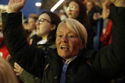 180926 - Wales Women v South Africa Women - Vodafone Wales WXV Series - Fans
