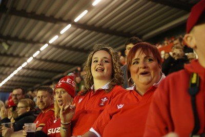 180926 - Wales Women v South Africa Women - Vodafone Wales WXV Series - Fans