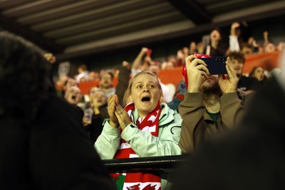 180926 - Wales Women v South Africa Women - Vodafone Wales WXV Series - Fans
