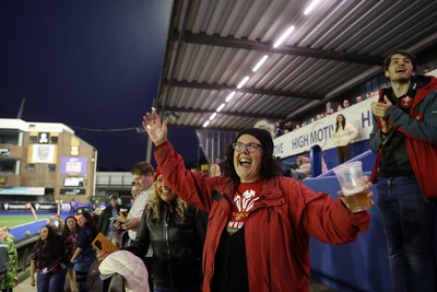 180926 - Wales Women v South Africa Women - Vodafone Wales WXV Series - Fans