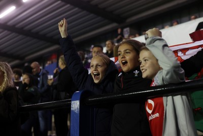 180926 - Wales Women v South Africa Women - Vodafone Wales WXV Series - Fans