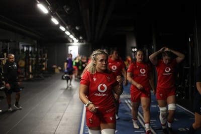 180926 - Wales Women v South Africa Women - Vodafone Wales WXV Series - Alex Callender of Wales 