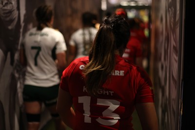 180926 - Wales Women v South Africa Women - Vodafone Wales WXV Series - Courtney Keight of Wales 
