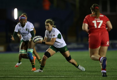 180926 - Wales Women v South Africa Women - Vodafone Wales WXV Series - Catha Jacobs of South Africa 