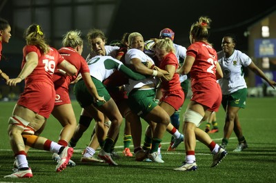 180926 - Wales Women v South Africa Women - Vodafone Wales WXV Series - Aseza Hele of South Africa 
