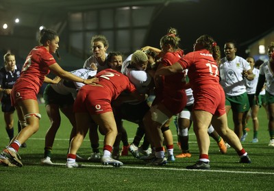 180926 - Wales Women v South Africa Women - Vodafone Wales WXV Series - Aseza Hele of South Africa 