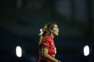 180926 - Wales Women v South Africa Women - Vodafone Wales WXV Series - Georgia Evans of Wales 