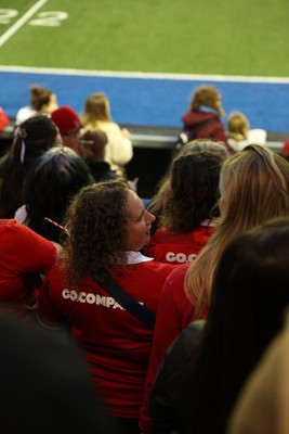 180926 - Wales Women v South Africa Women - Vodafone Wales WXV Series - Fans