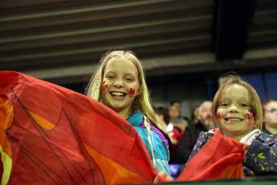 180926 - Wales Women v South Africa Women - Vodafone Wales WXV Series - Fans