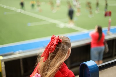 180926 - Wales Women v South Africa Women - Vodafone Wales WXV Series - Fans