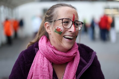 180926 - Wales Women v South Africa Women - Vodafone Wales WXV Series - Fans