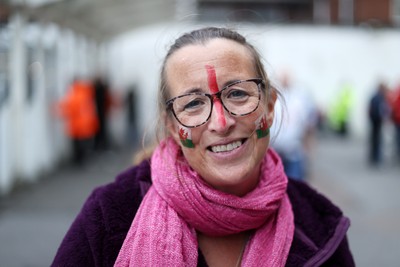 180926 - Wales Women v South Africa Women - Vodafone Wales WXV Series - Fans