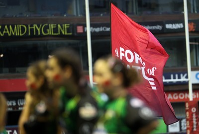 180926 - Wales Women v South Africa Women - Vodafone Wales WXV Series - Fans