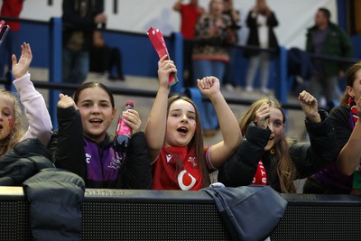 180926 - Wales Women v South Africa Women - Vodafone Wales WXV Series - Fans