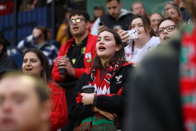180926 - Wales Women v South Africa Women - Vodafone Wales WXV Series - Fans