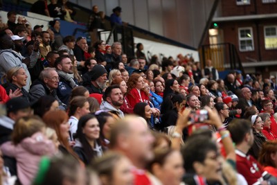 180926 - Wales Women v South Africa Women - Vodafone Wales WXV Series - Fans
