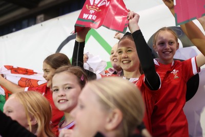 180926 - Wales Women v South Africa Women - Vodafone Wales WXV Series - Fans