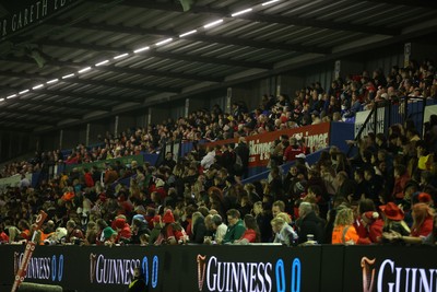 180926 - Wales Women v South Africa Women - Vodafone Wales WXV Series - Fans