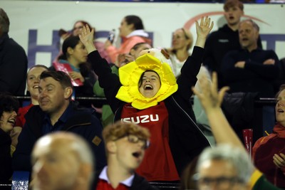 180926 - Wales Women v South Africa Women - Vodafone Wales WXV Series - Fans
