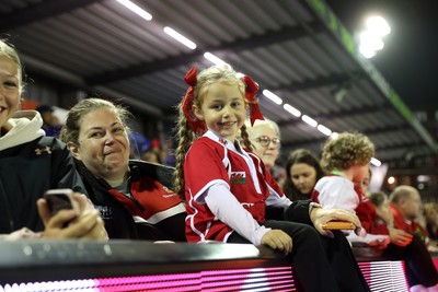 180926 - Wales Women v South Africa Women - Vodafone Wales WXV Series - Fans
