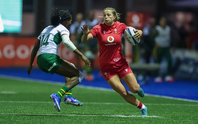 180926 Wales v South Africa, Vodafone Wales WXV Series - Amy Williams of Wales takes on Maria Tshiremba of South Africa