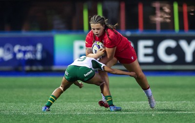 190926 Wales v South Africa, Vodafone Wales WXV Series - Maisie Davies of Wales takes on Felicia Jacobs of South Africa