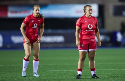 190926 Wales v South Africa, Vodafone Wales WXV Series - Lleucu George of Wales and Lisa Neumann of Wales