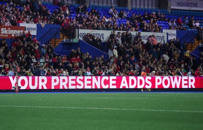 190926 Wales v South Africa, Vodafone Wales WXV Series - LED Ad Board