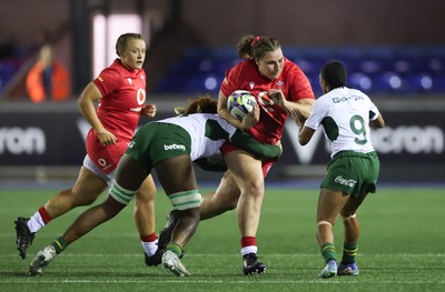 190926 Wales v South Africa, Vodafone Wales WXV Series - Gwenllian Pyrs of Wales takes on Vainah Ubisi of South Africa and Felicia Jacobs of South Africa