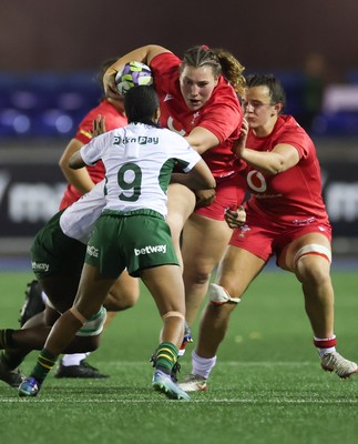 190926 Wales v South Africa, Vodafone Wales WXV Series - Gwenllian Pyrs of Wales takes on Vainah Ubisi of South Africa and Felicia Jacobs of South Africa