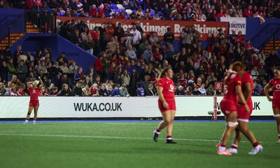 190926 Wales v South Africa, Vodafone Wales WXV Series - WUKA LED Ad Board