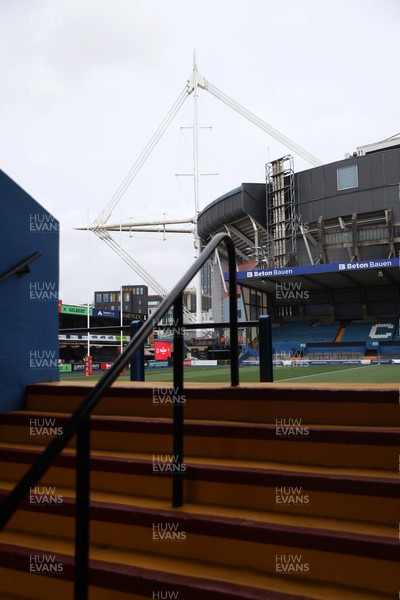 180926 - Wales Women v South Africa Women - Vodafone Wales WXV Series - General View of the Cardiff Arms Park