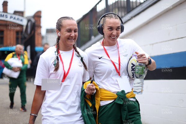 180926 - Wales Women v South Africa Women - Vodafone Wales WXV Series - South Africa arrive at the Arms Park