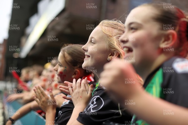 180926 - Wales Women v South Africa Women - Vodafone Wales WXV Series - Fans