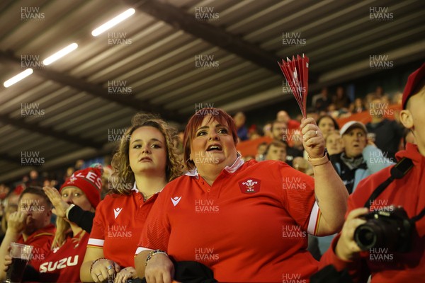 180926 - Wales Women v South Africa Women - Vodafone Wales WXV Series - Fans