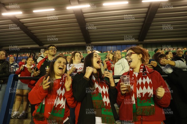180926 - Wales Women v South Africa Women - Vodafone Wales WXV Series - Fans