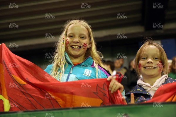 180926 - Wales Women v South Africa Women - Vodafone Wales WXV Series - Fans