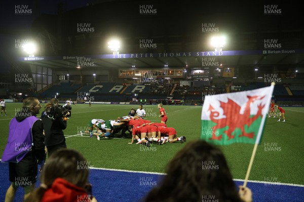 180926 - Wales Women v South Africa Women - Vodafone Wales WXV Series - Fans
