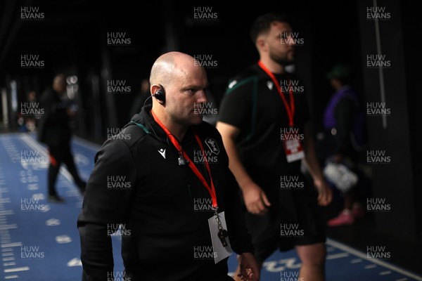 180926 - Wales Women v South Africa Women - Vodafone Wales WXV Series - Wales Head Coach Sean Lynn 