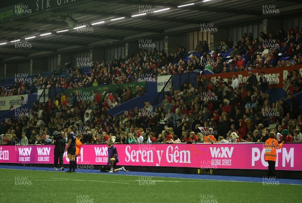 180926 - Wales Women v South Africa Women - Vodafone Wales WXV Series - Crowds