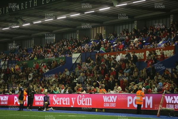 180926 - Wales Women v South Africa Women - Vodafone Wales WXV Series - Crowds