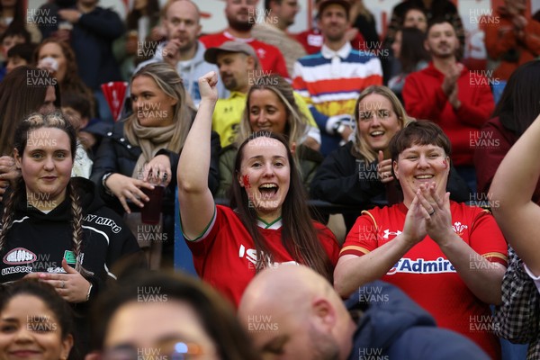 180926 - Wales Women v South Africa Women - Vodafone Wales WXV Series - Fans