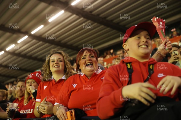 180926 - Wales Women v South Africa Women - Vodafone Wales WXV Series - Fans