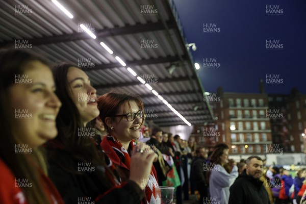 180926 - Wales Women v South Africa Women - Vodafone Wales WXV Series - Fans