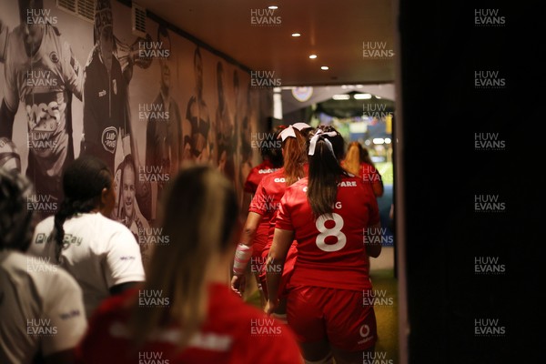 180926 - Wales Women v South Africa Women - Vodafone Wales WXV Series - Fans