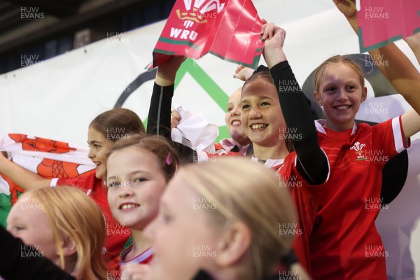 180926 - Wales Women v South Africa Women - Vodafone Wales WXV Series - Fans
